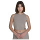 Target Γυναικεία αμάνικη μπλούζα Sleeveless Crop Top "Rib Viscose"